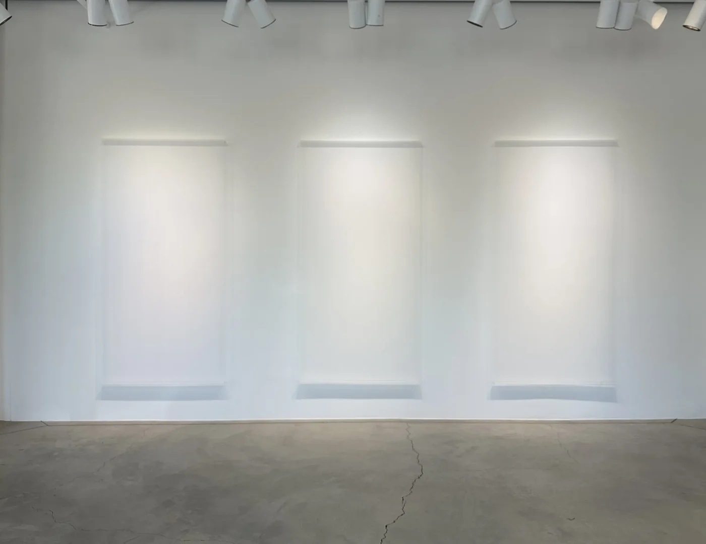 Larry Bell and Susanna Fritscher put two kinds of almost-nothing in the same room