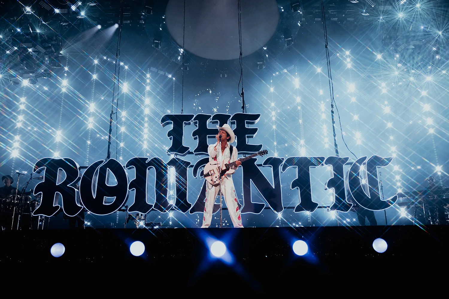 Bruno Mars's visuals were argued out on the rehearsal stage, not on paper
