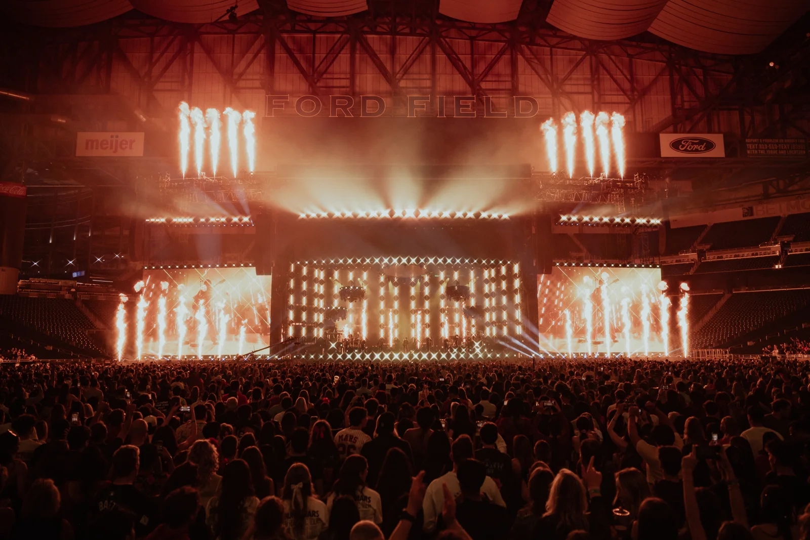 Bruno Mars's visuals were argued out on the rehearsal stage, not on paper